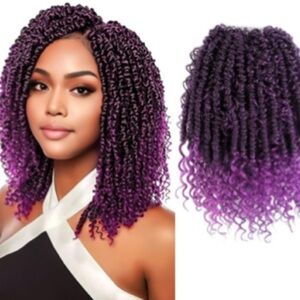 NWT Purple Ombre Passion Twist Hair Extensions